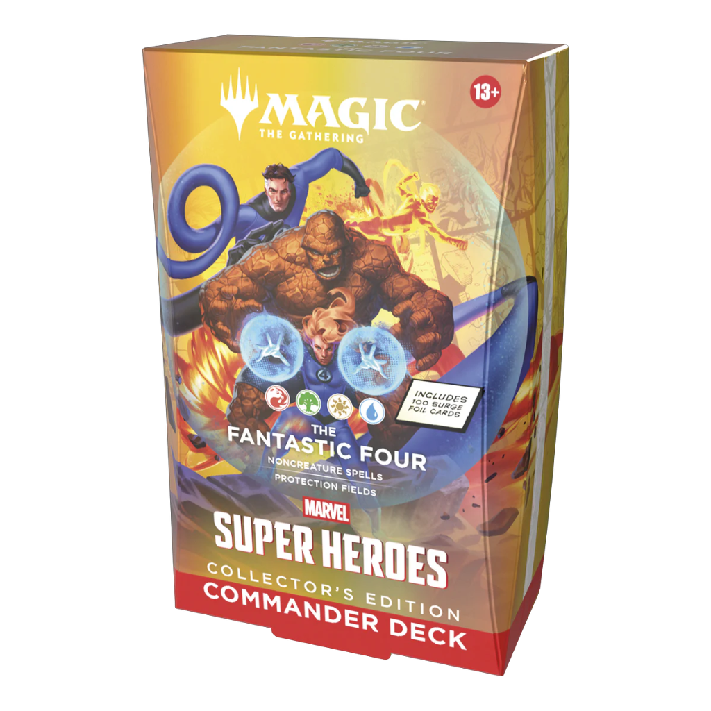 Collector Commander Deck Marvel Super Hero Fantastic Four (INGLÉS)