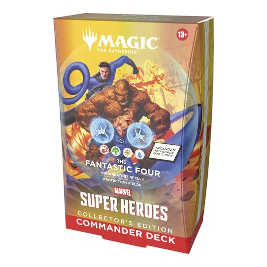Collector Commander Deck Marvel Super Hero Fantastic Four (INGLÉS)