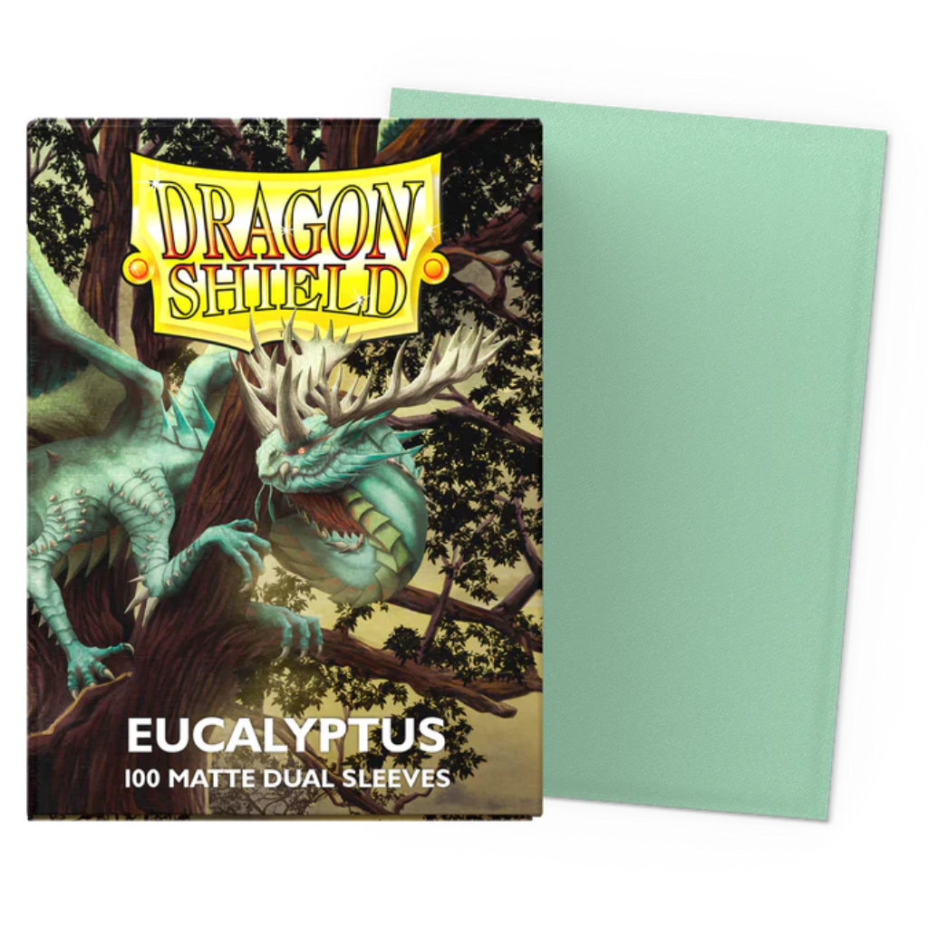 Micas Dragon Shield Standard Dual Matte Eucalyptus Lehel 100ct