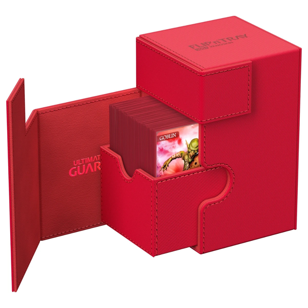 Flip n Tray Deck box 100+ Red