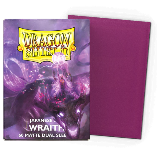 Micas Dragon Shield Japanese Dual Matte Wraith Alaria, Righteous Wraith 60ct