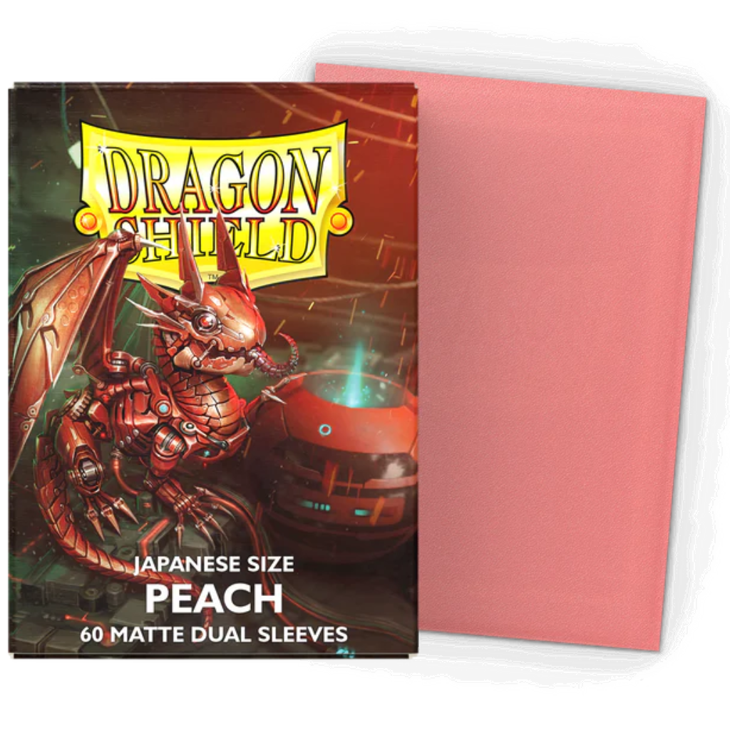 Micas Dragon Shield Japanese Dual Matte Peach Piip 60ct