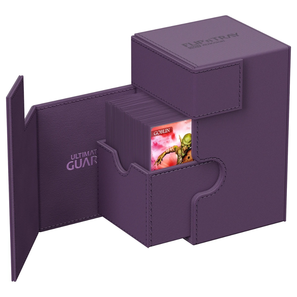 Flip n tray Deck box 100+ Purple