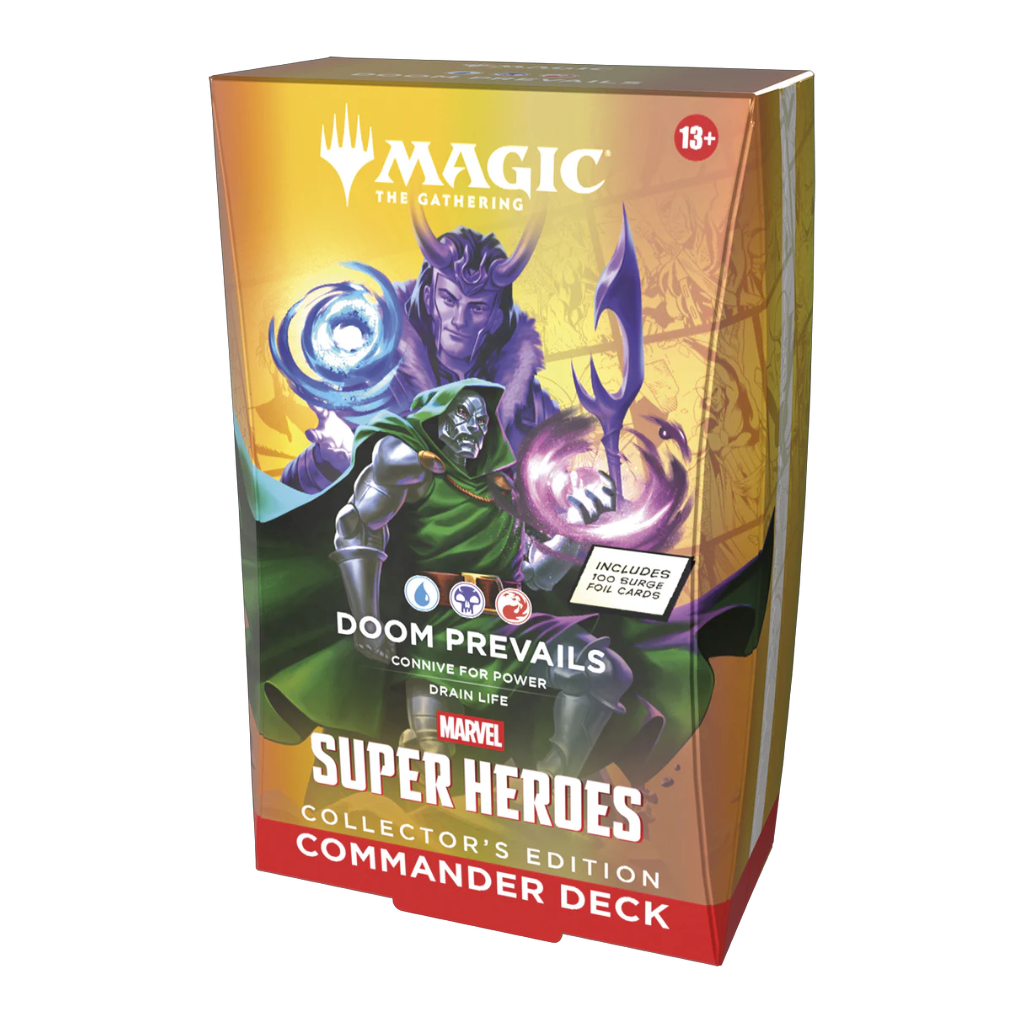 Collector Commander Deck Marvel Super Hero Doom Prevails (INGLÉS)