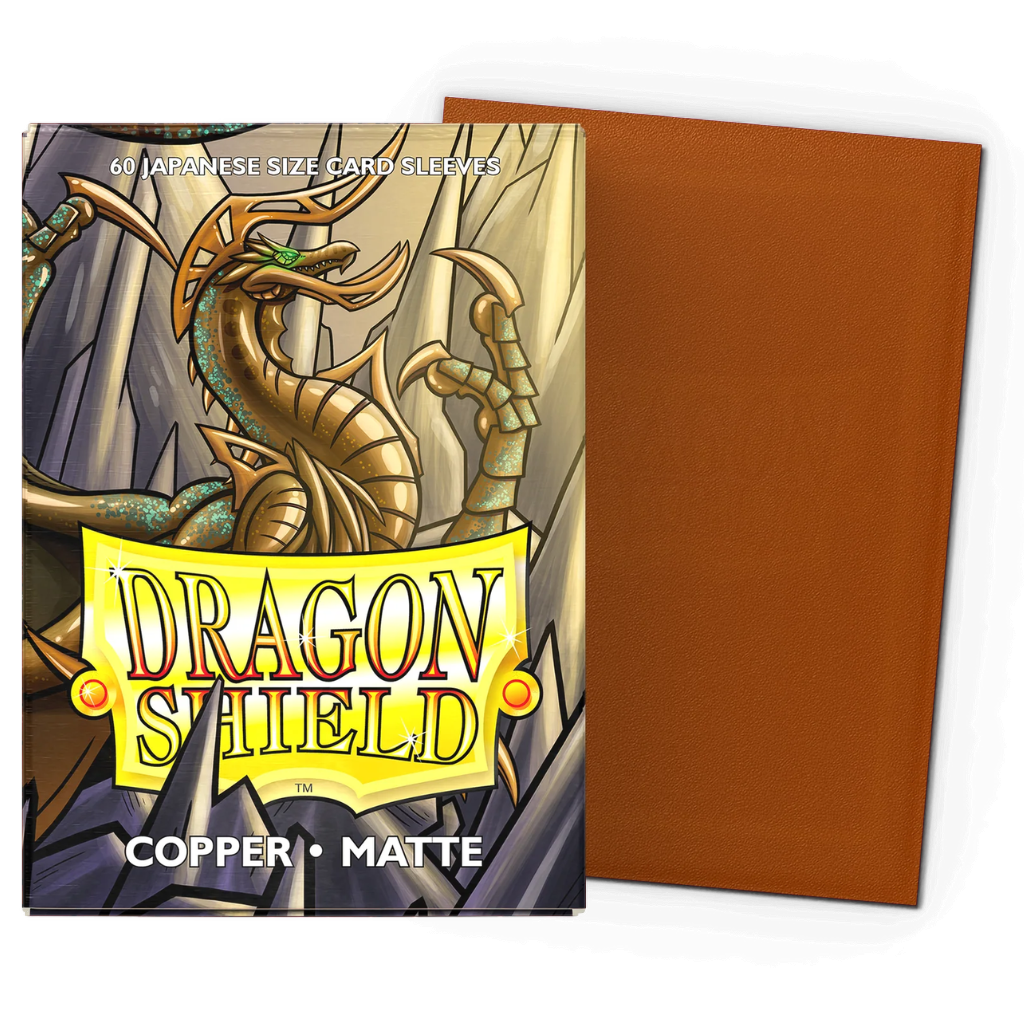 Micas Dragon Shield Japanese Matte Copper 60ct