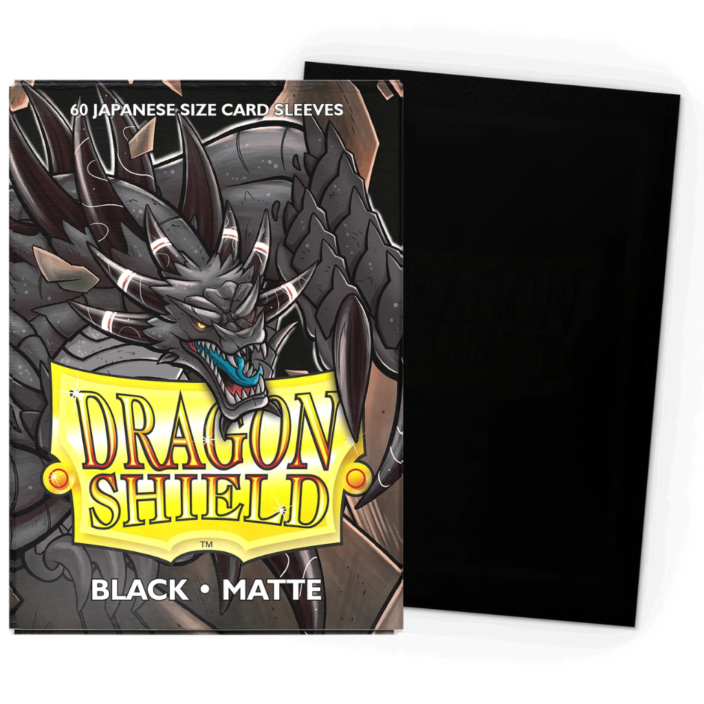Micas Dragon Shield Japanese Matte Black 60ct