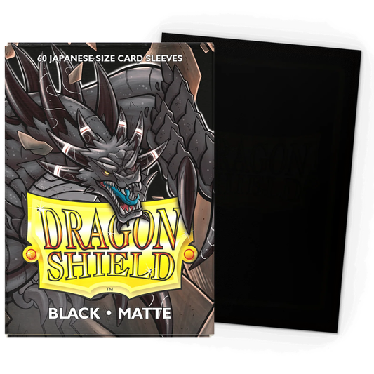 Micas Dragon Shield Japanese Matte Black 60ct
