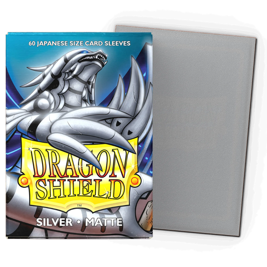 Micas Dragon Shield Japanese Matte Silver 60ct