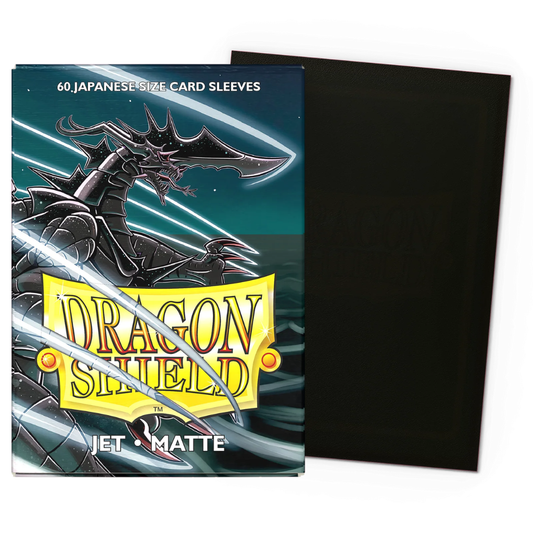 Micas Dragon Shield Japanese Matte Jet 60ct