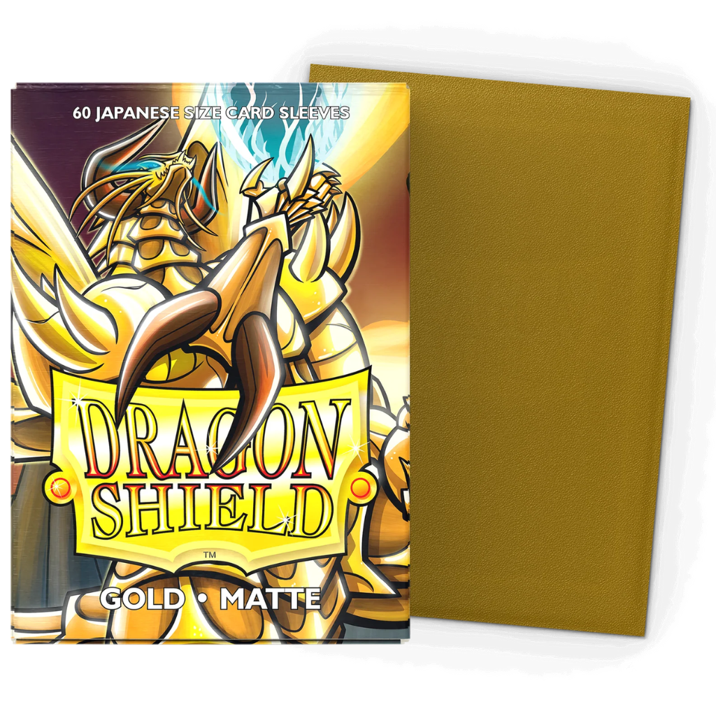 Micas Dragon Shield Japanese Matte Gold 60ct