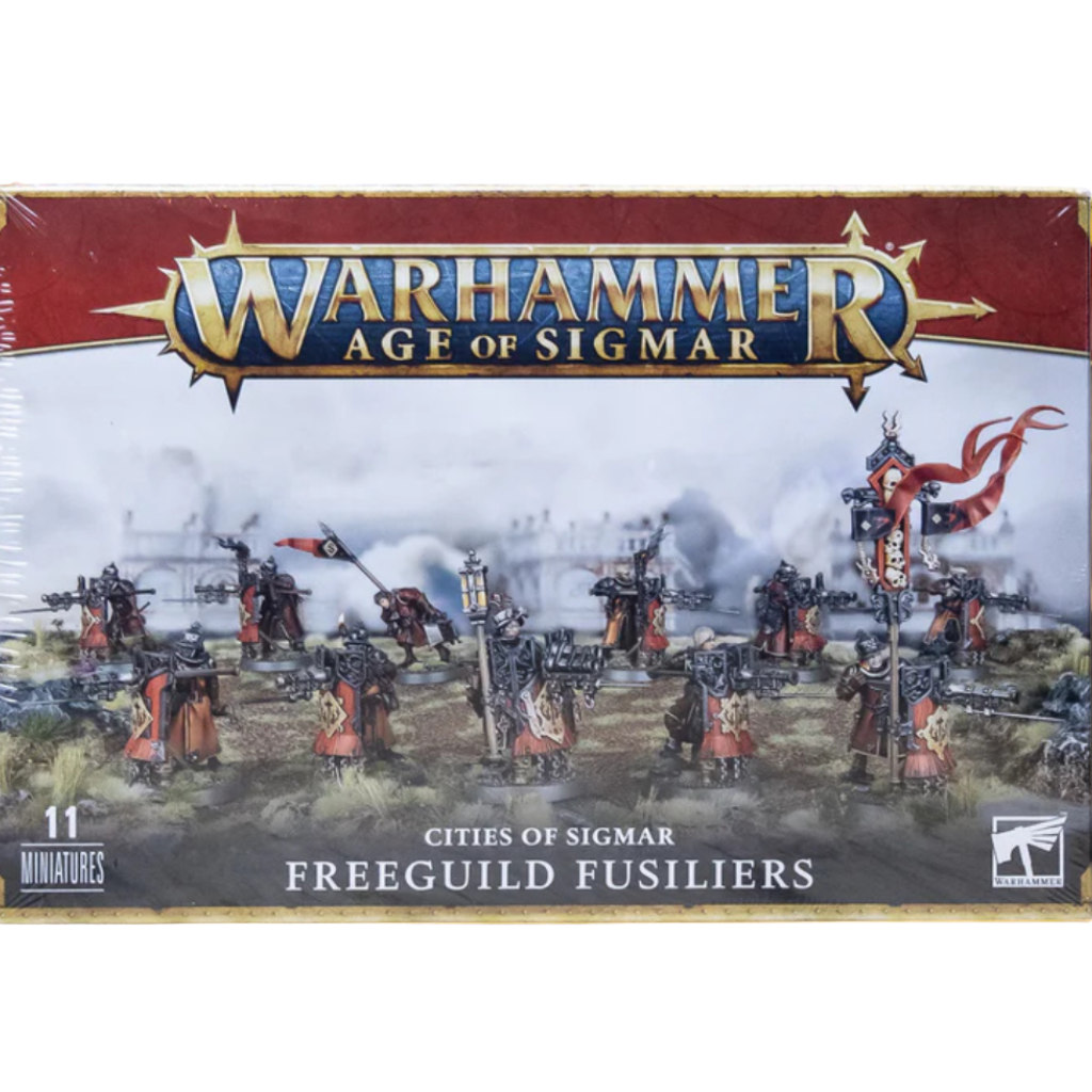 CITIES OF Sigmar: FREEGUILD FUSILIERS