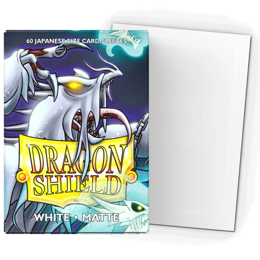 Micas Dragon Shield Japanese Matte White 60ct