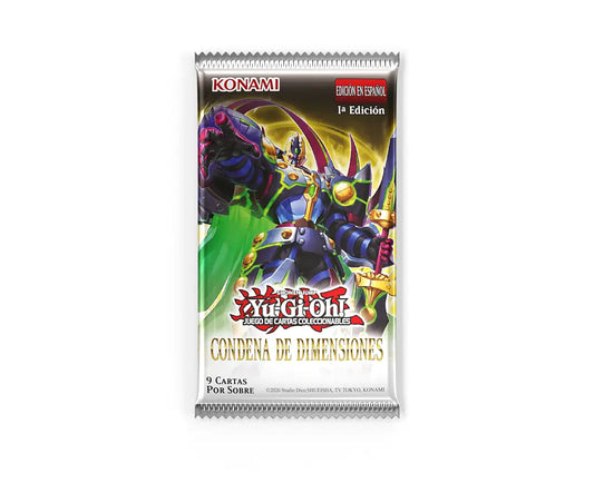 Yugioh Doom Of Dimensions - booster pack esp
