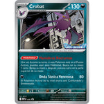 Carta promocional Crobat MEP 076 del Mini Deck Caos Creciente en español