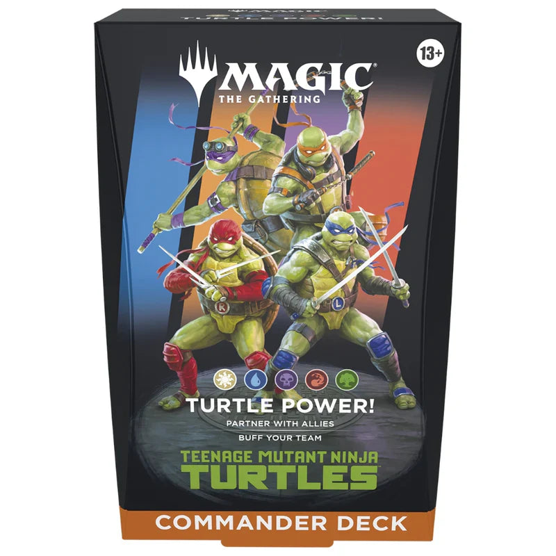 Universes Beyond TMNT Turtle Power Commander Deck