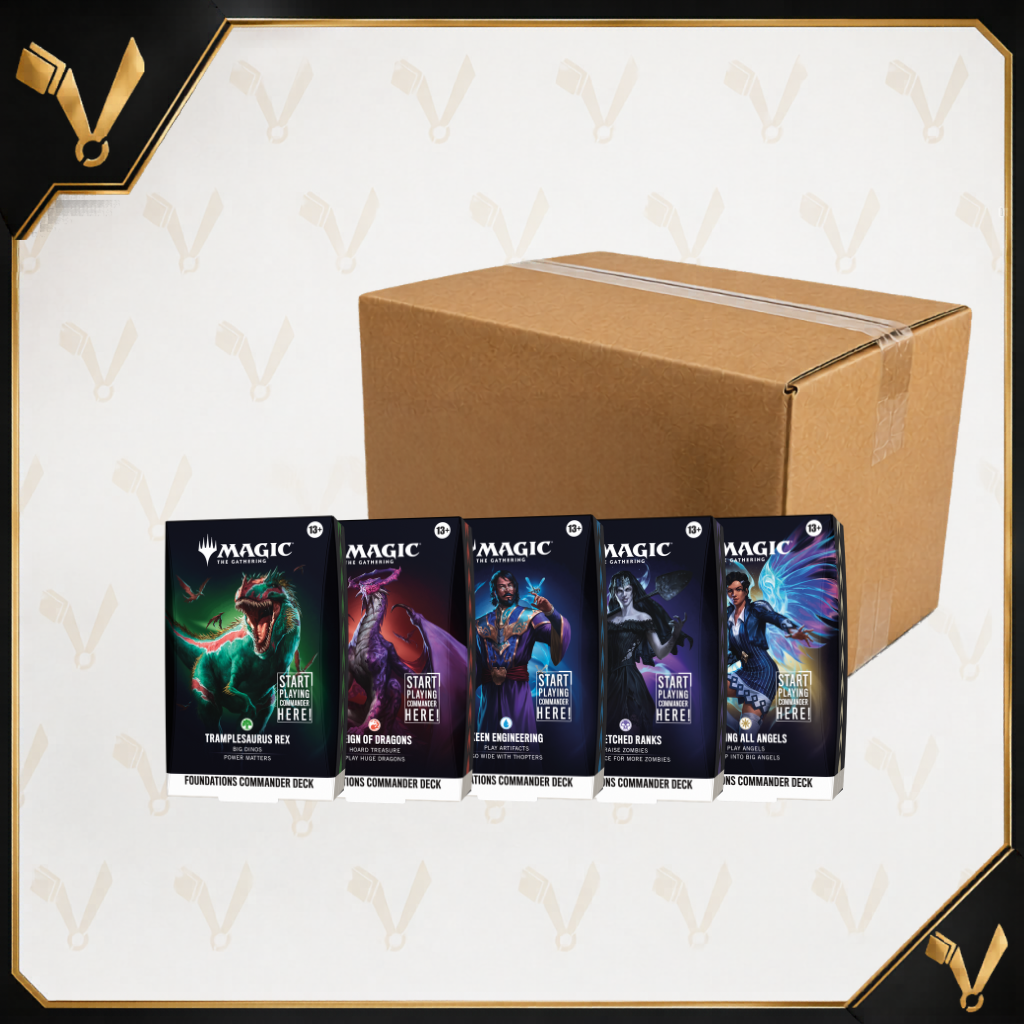 PREVENTA  CASE Commander Deck Foundations (INGLÉS)