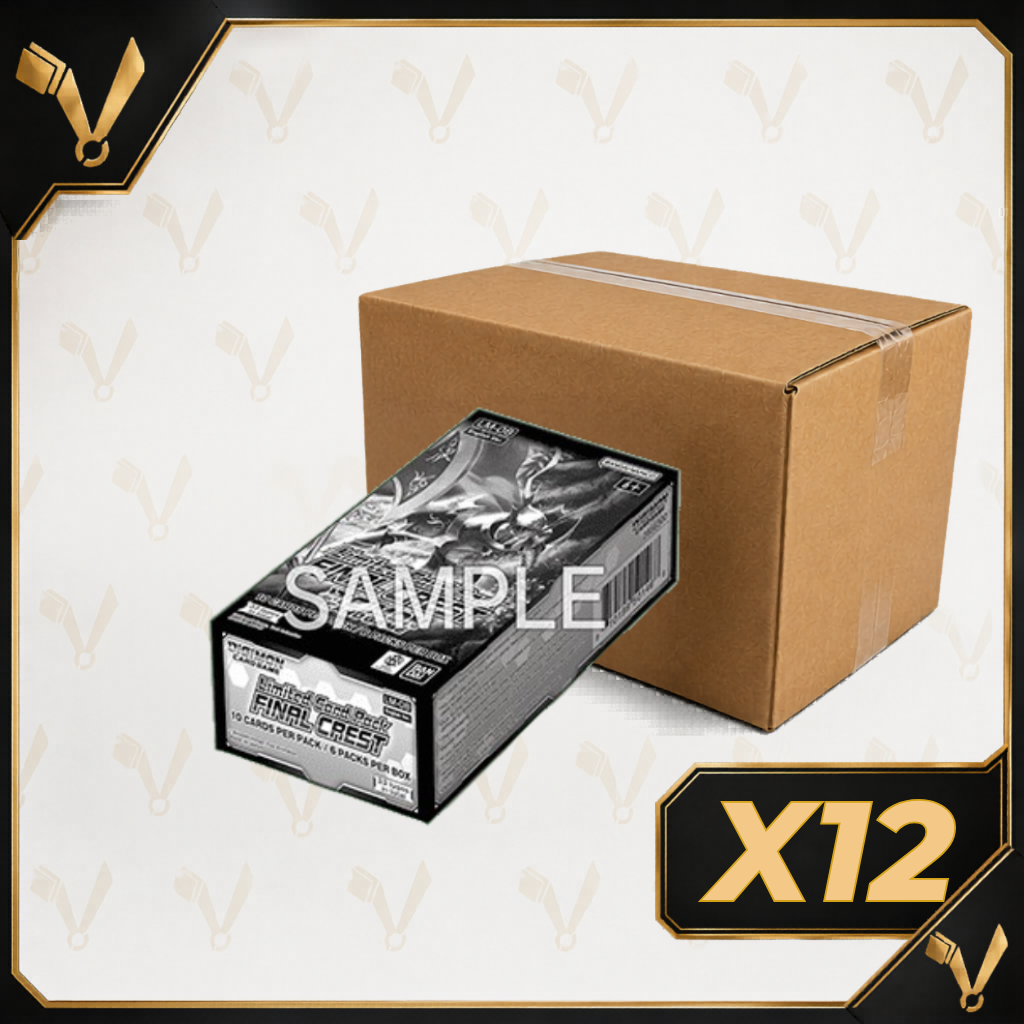 PREVENTA CASE Limited Card Pack 08 Final Crest (INGLÉS)