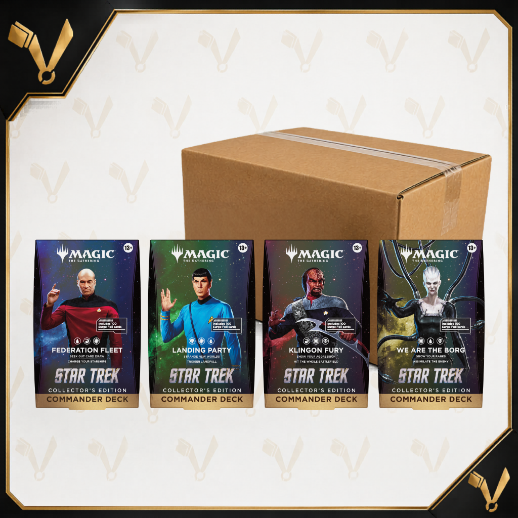 PREVENTA CASE Collector's Commander Deck Star Trek (INGLÉS)