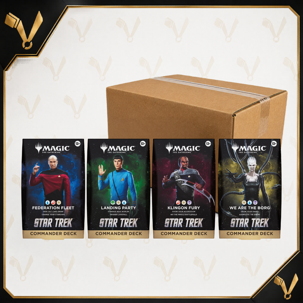 PREVENTA CASE Commander Deck Star Trek (INGLÉS)