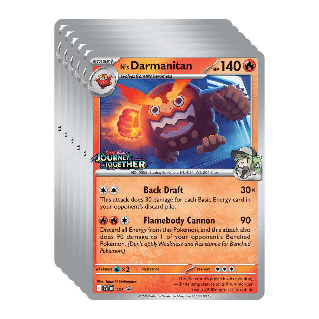 Mini Deck Darmanitan Pre Realese Journey Together