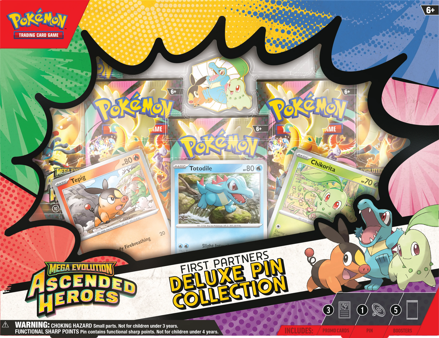 First Partners Deluxe Pin Collection Ascended Heroes (INGLÉS)