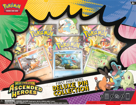 First Partners Deluxe Pin Collection Ascended Heroes (INGLÉS)