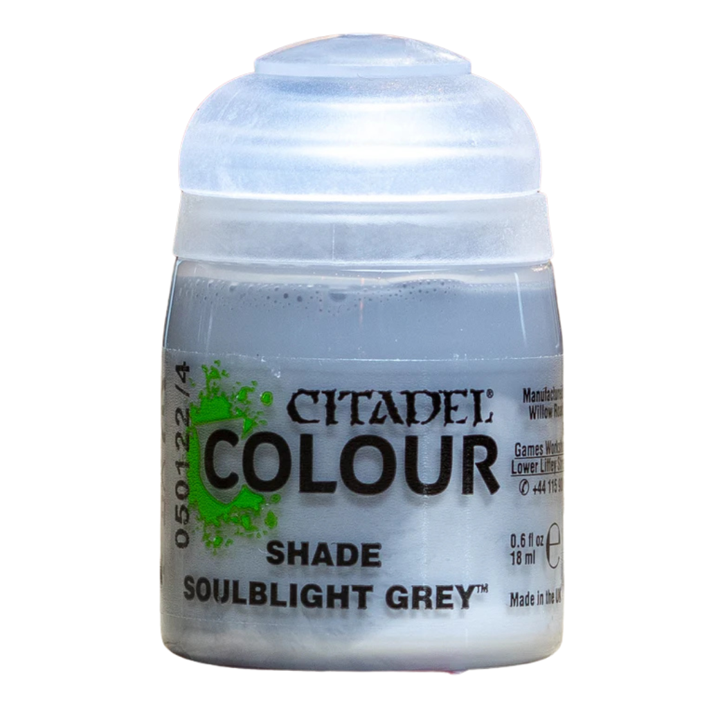 Pintura Warhammer Colour Shade - SOULBLIGHT GREY 18ml