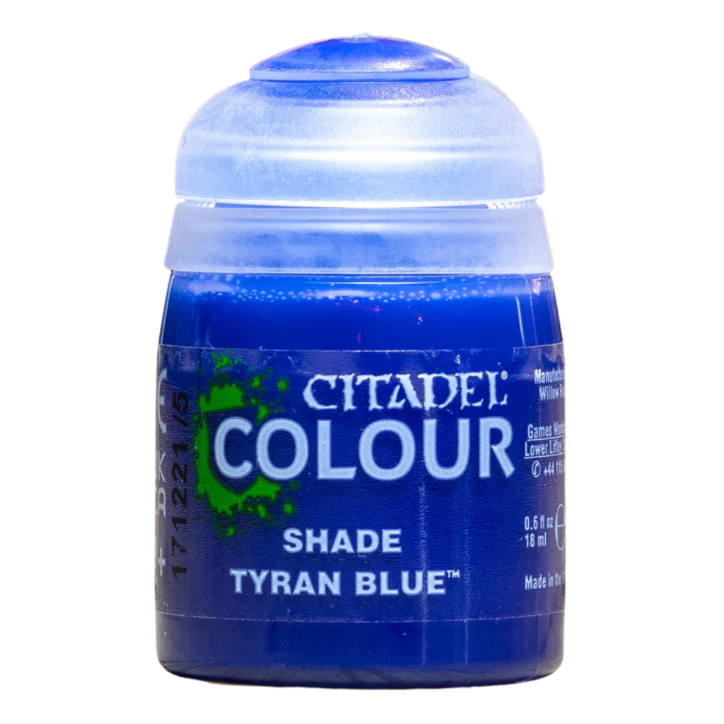 Pintura Warhammer Colour Shade - TYRAN BLUE 18ml