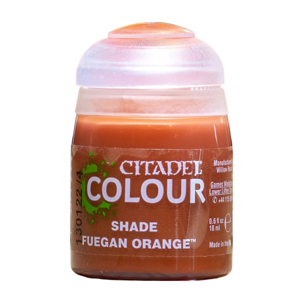 Pintura Warhammer Colour Shade - FUEGAN ORANGE 18ml