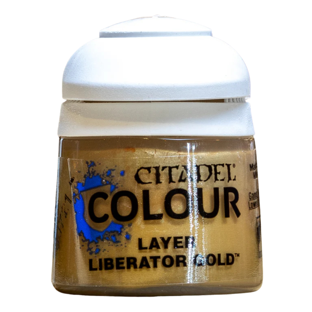 Pintura Warhammer Colour Layer - LIBERATOR GOLD 12ml