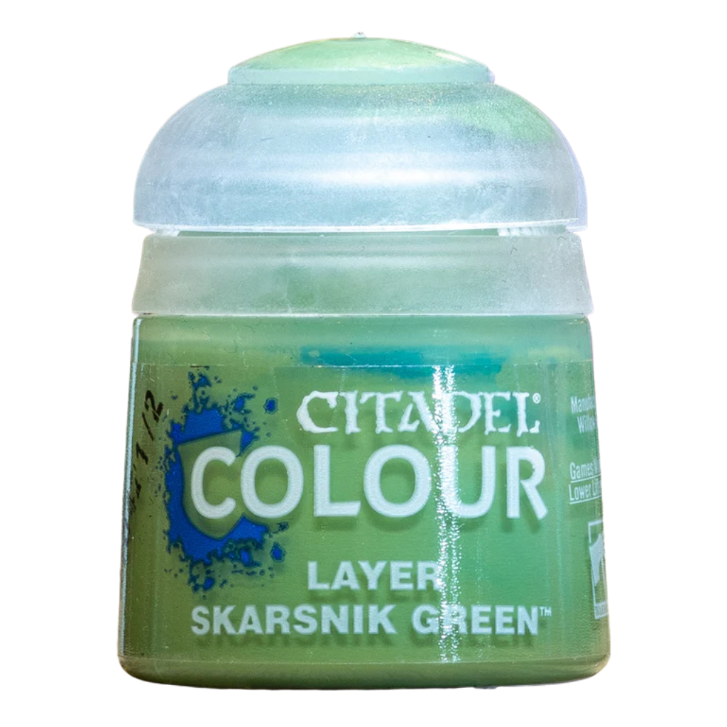 Pintura Warhammer Colour Layer - SKARSNIK GREEN 12ml