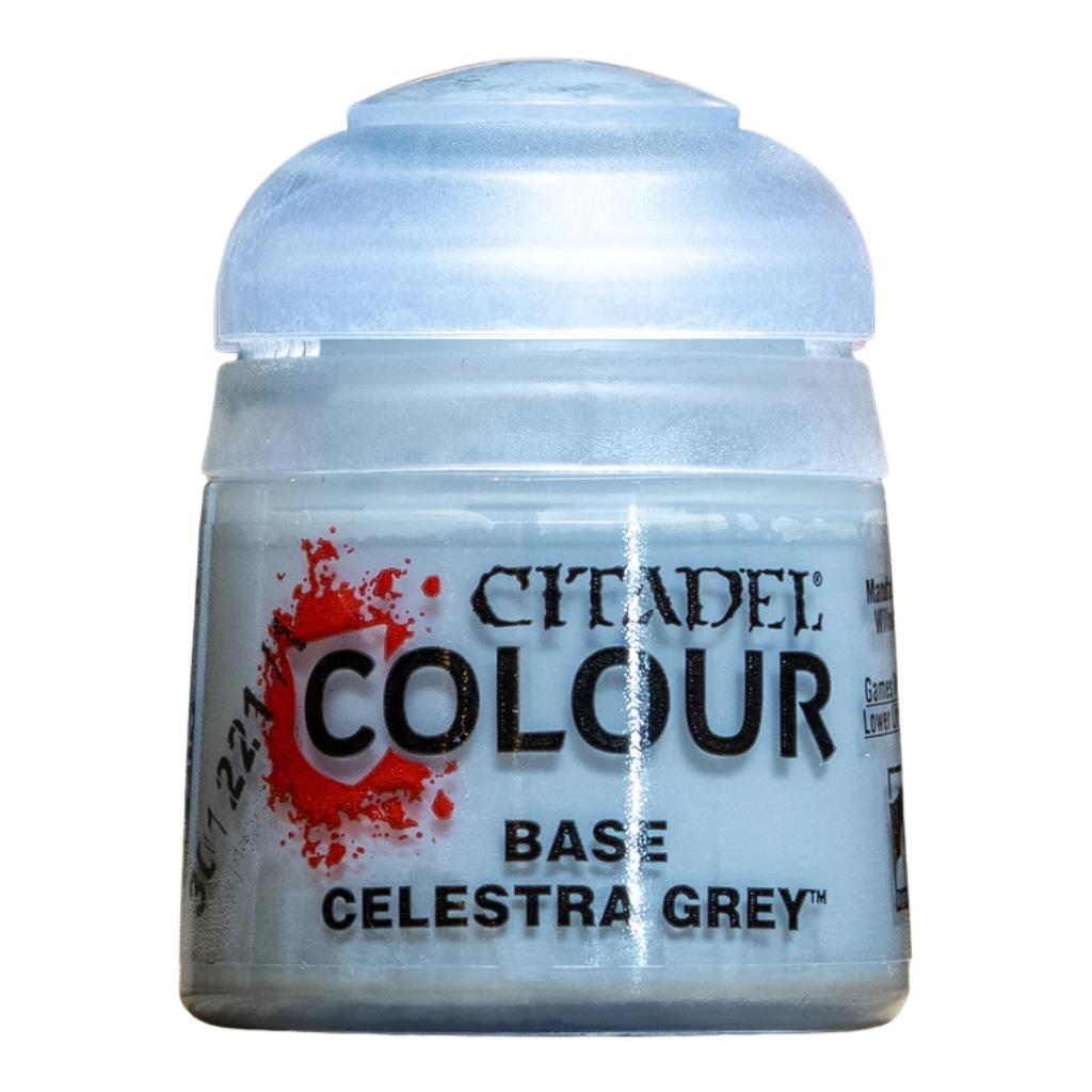 Pintura Warhammer Colour Base - CELESTRA GREY 12ml