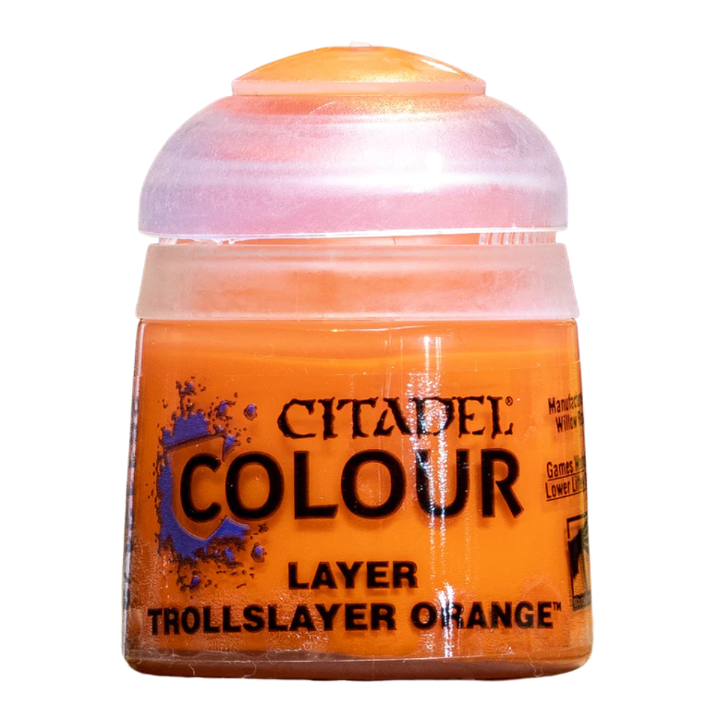 Pintura Warhammer Colour Layer - TROLL SLAYER ORANGE 12ml