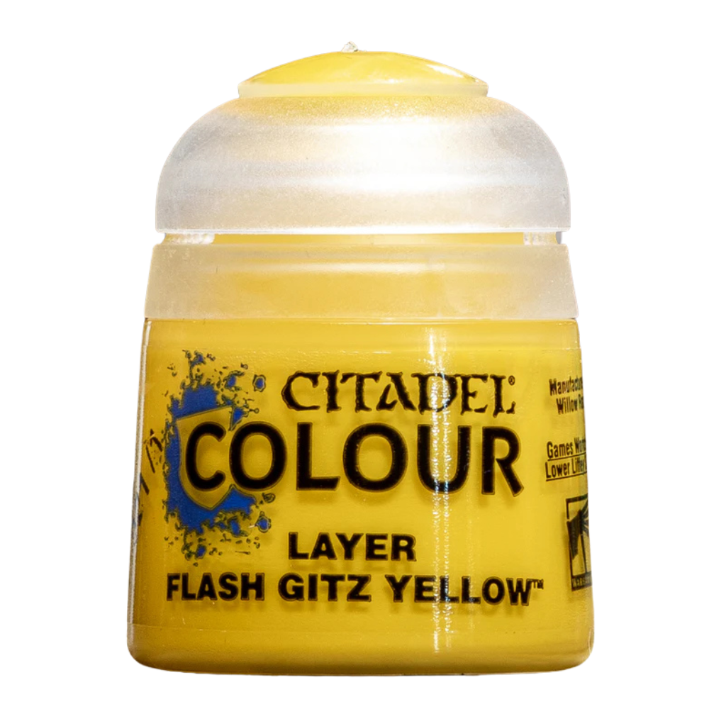 Pintura Warhammer Colour Layer - FLASH GITZ YELLOW