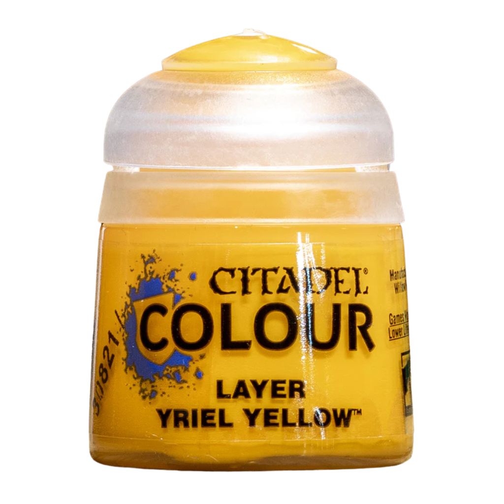 Pintura Warhammer Colour Layer - YRIEL YELLOW 12ml