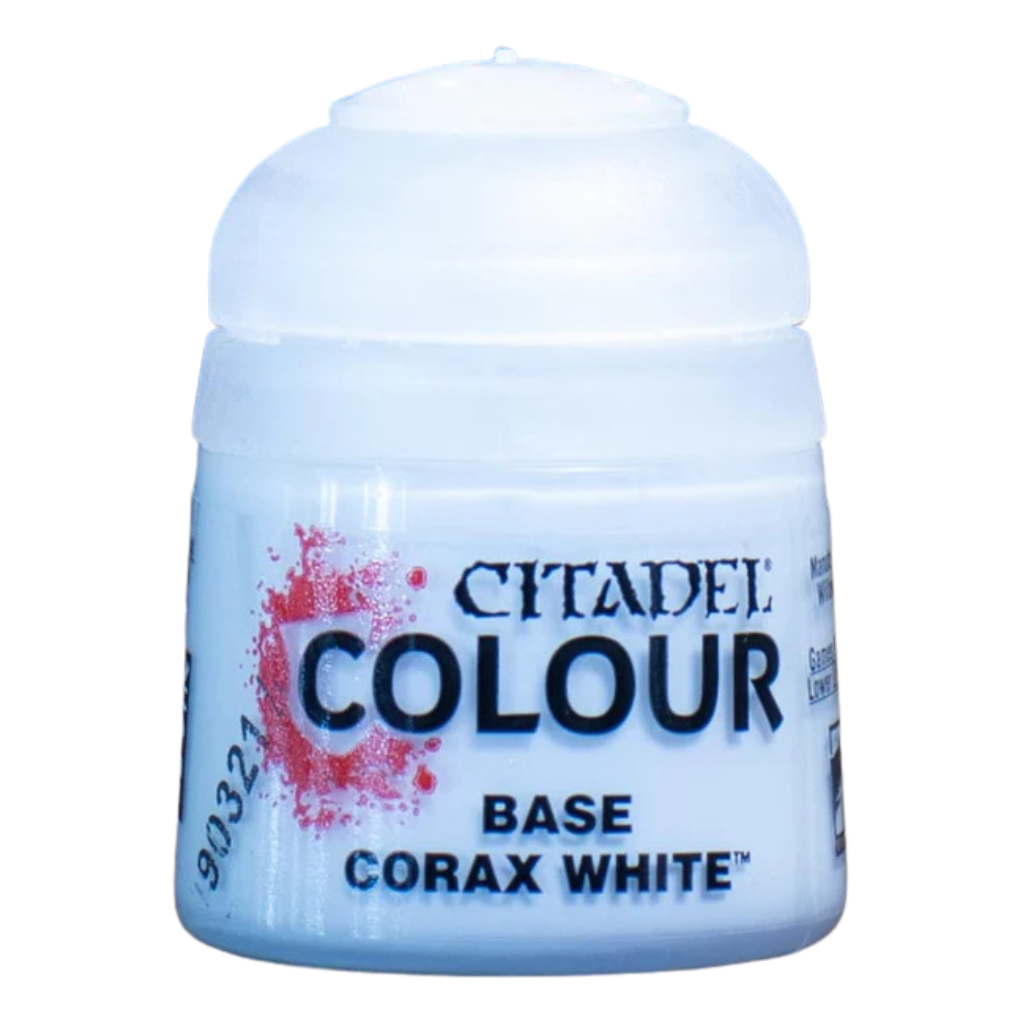Pintura Warhammer Colour Base - CORAX WHITE 12ml