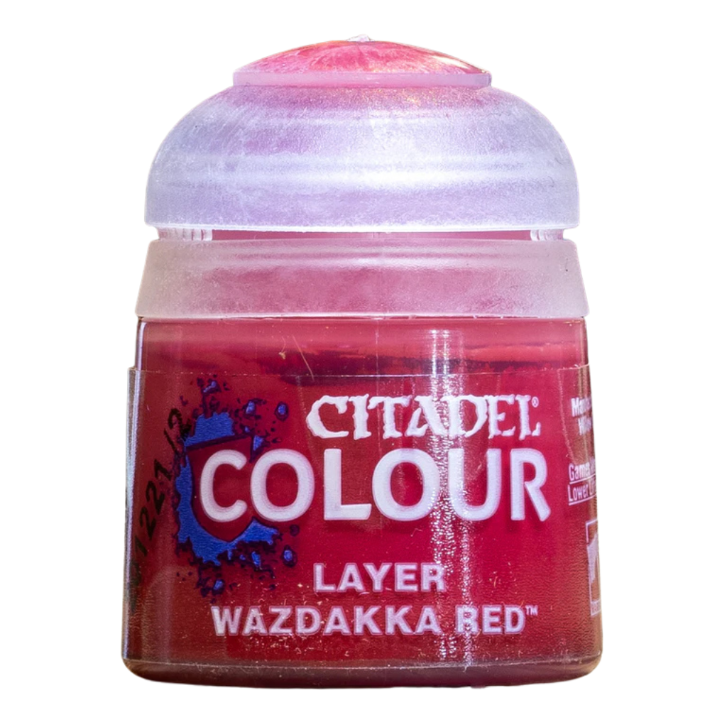 Pintura Warhammer Colour Layer - WAZDAKKA RED 12ml