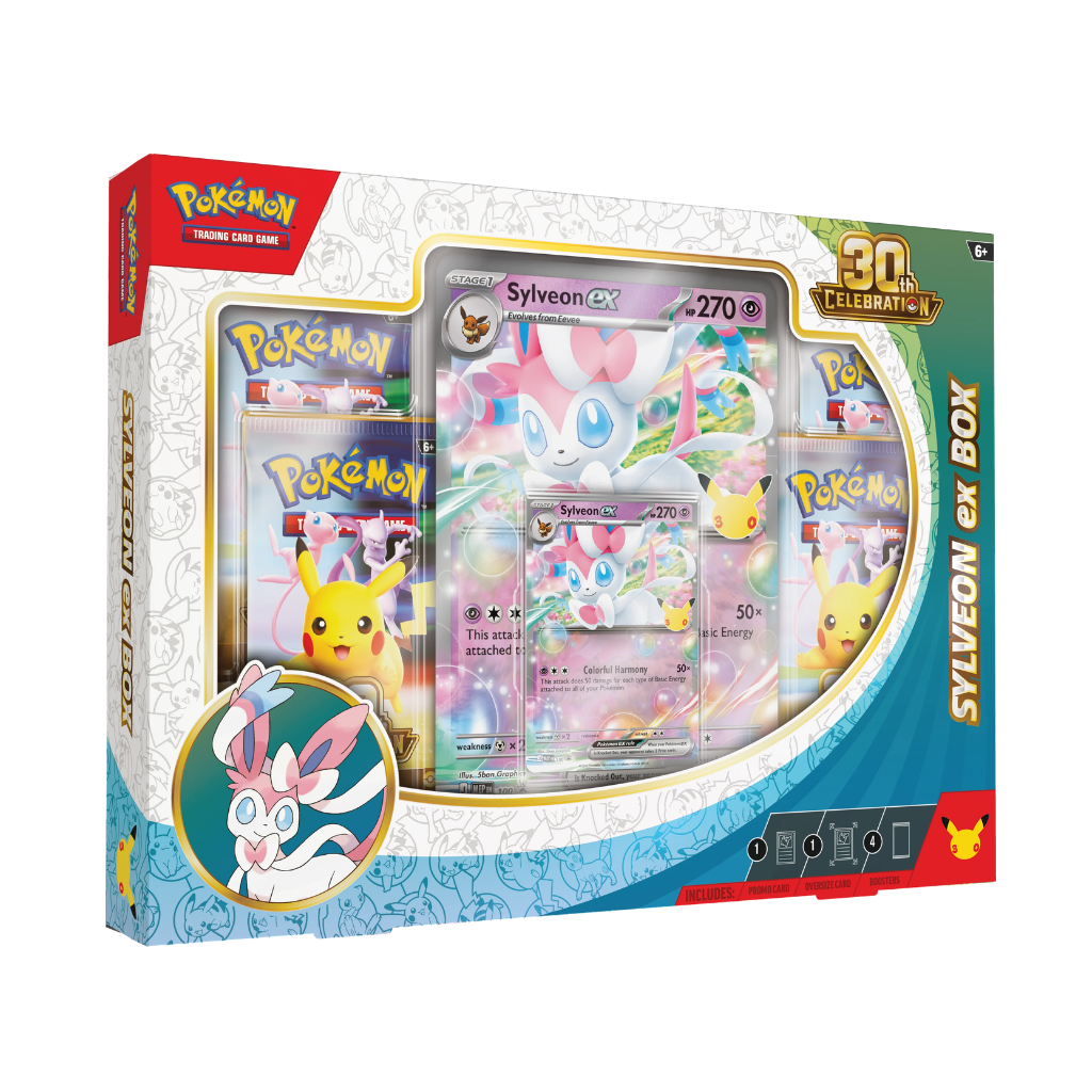 Sylveon Ex Box 30th Anniversary Celebration (ESPAÑOL)