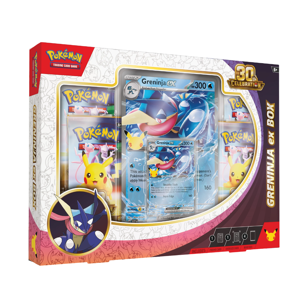 Greninja Ex Box 30th Anniversary Celebration (ESPAÑOL)