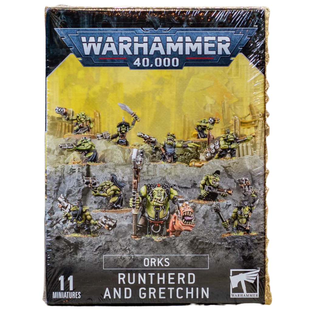Orks: RUNTHERD AND GRETCHIN