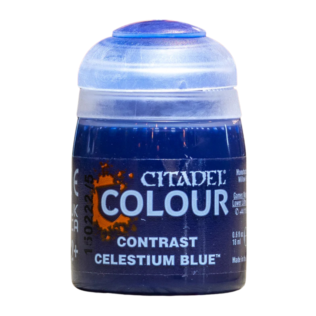 Pintura Warhammer Colour Contrast - CELESTIUM BLUE 18ml