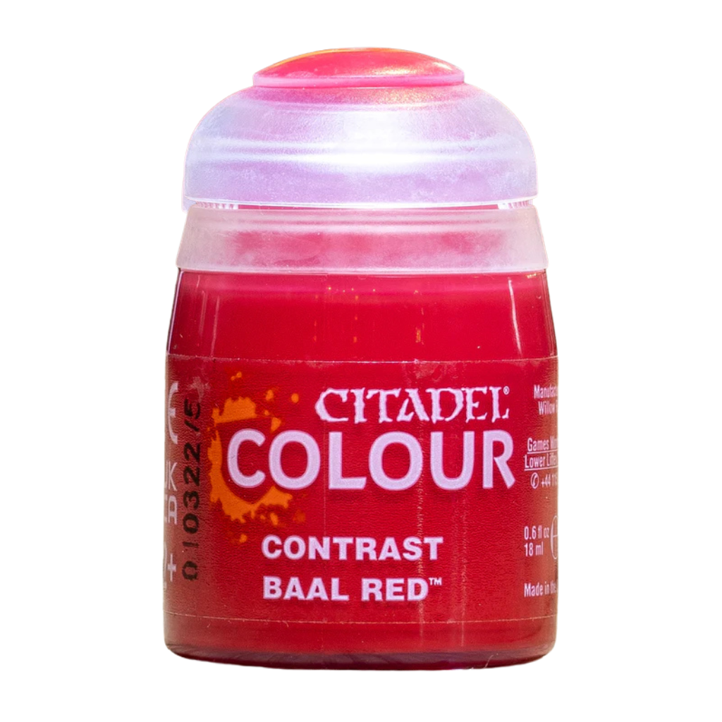 Pintura Warhammer Colour Contrast - BAAL RED 18ml