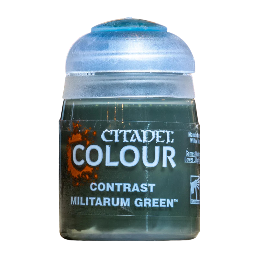 Pintura Warhammer Colour Contrast - MILITARUM GREEN 18ml