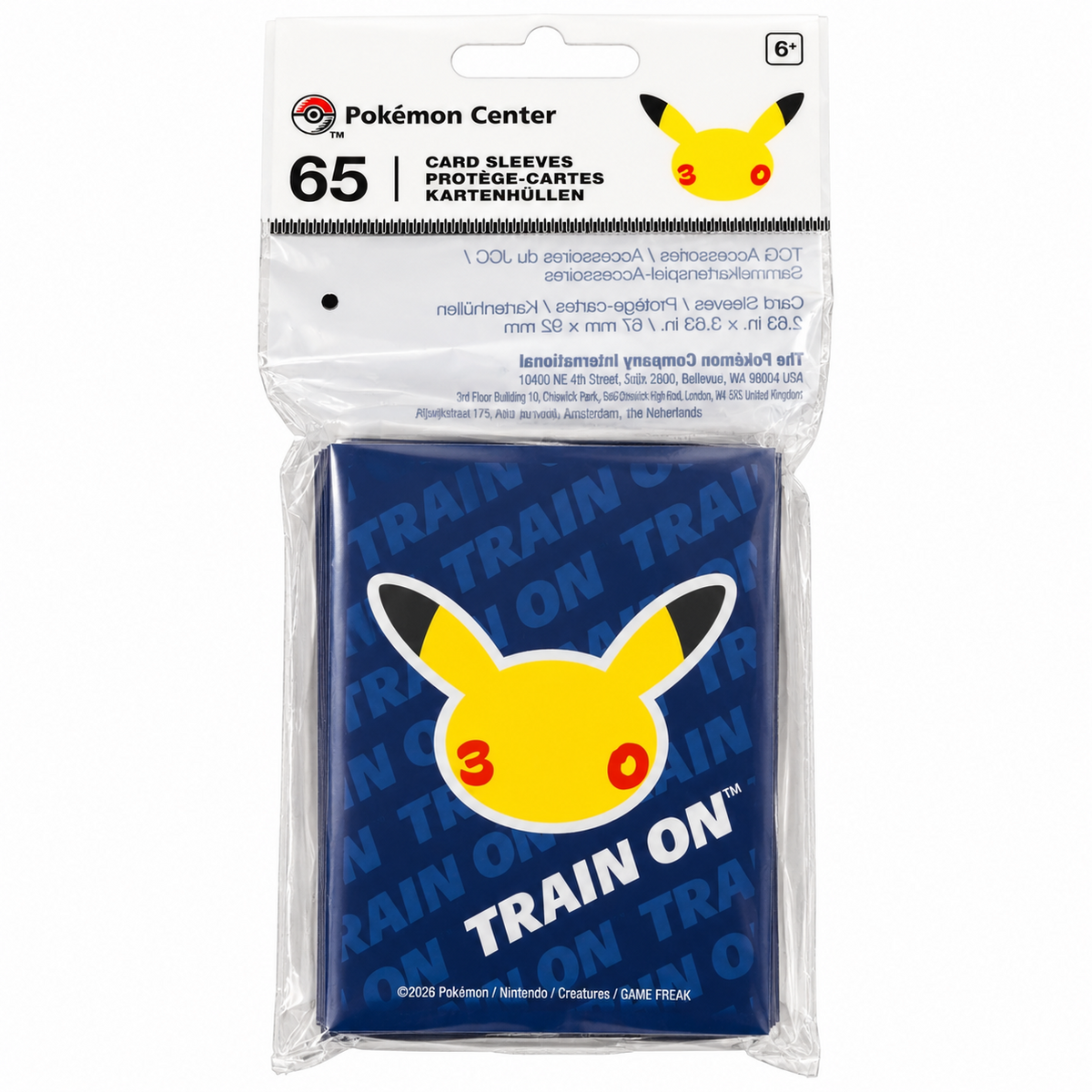 Micas Pokémon TCG – Pikachu 30 Aniversario