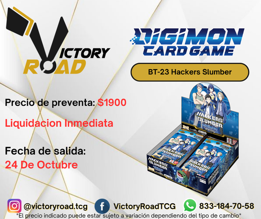 Preventa - Digimon TCG: Hacker Slumber (BT-23)