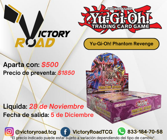 Yu-Gi-Oh! - Phantom Revenge - PREVENTA