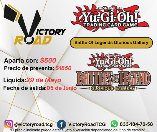 Yugioh Battle Of Legends: Glorious Gallery