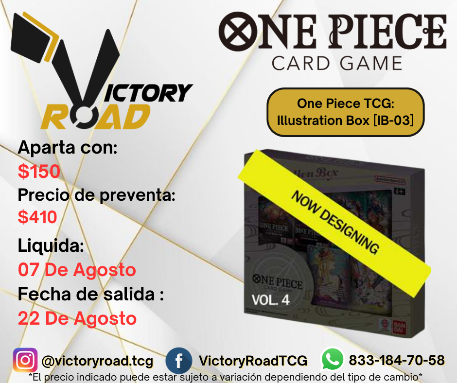 PREVENTA - One Piece TCG: Illustration Box [IB-03]