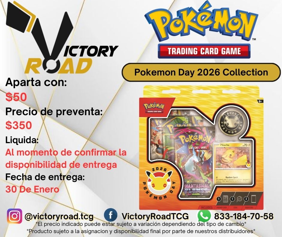 Pokemon Day 2026 Collection - PREVENTA
