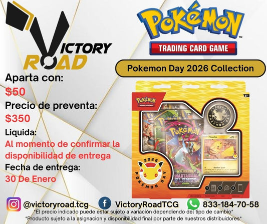 Pokemon Day 2026 Collection - PREVENTA